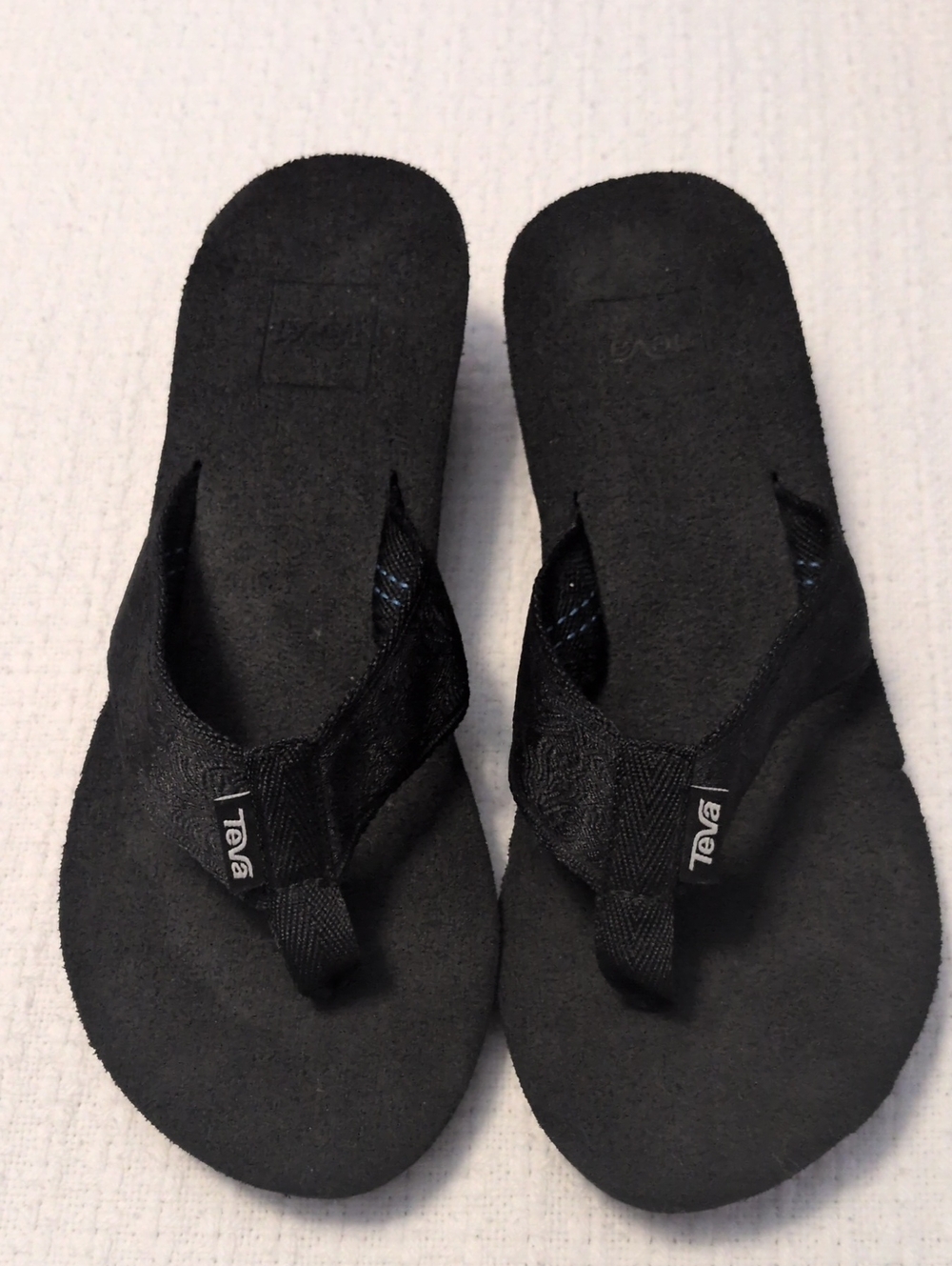Teva Women Black Flip Flop Sandals